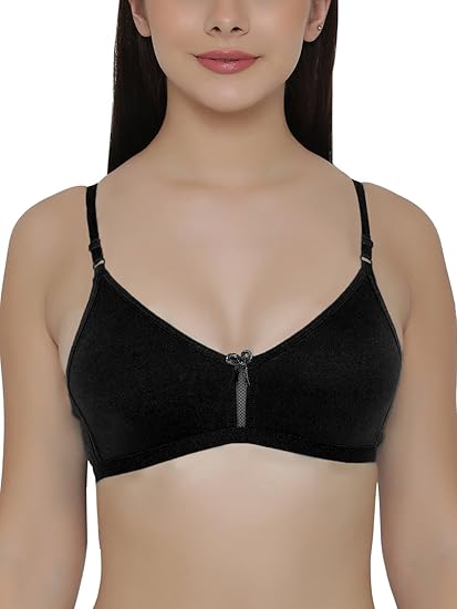 Clovia Women’s Cotton Full-Coverage T-Shirt Bra – Non-Padded, Wire-Free Comfort